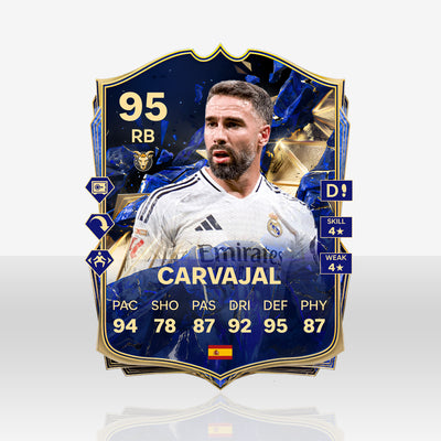 TOTY FC25 - Carvajal - 11GOATS premium acrylic card
