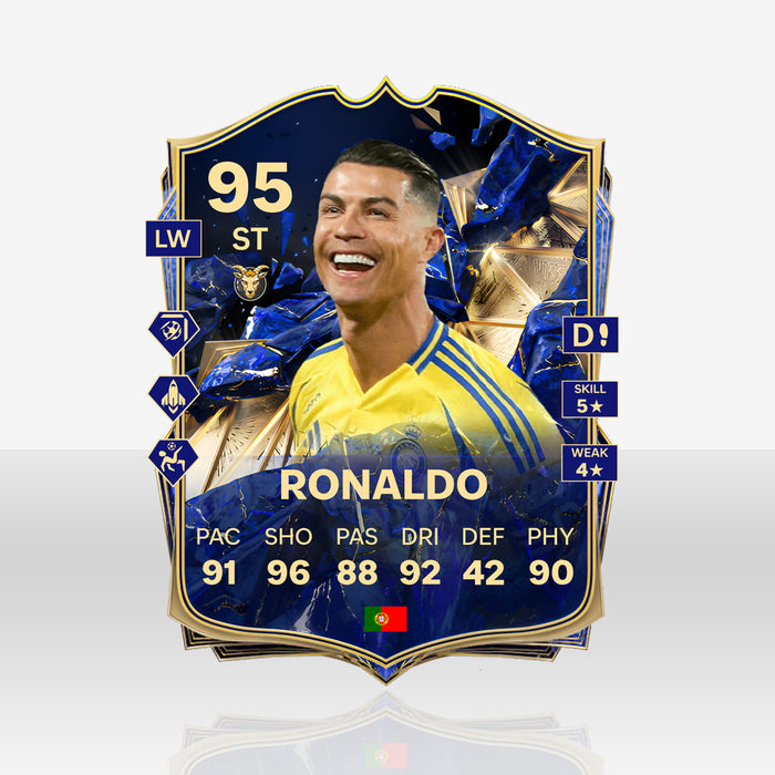 TOTY FC25 - Ronaldo - 11GOATS premium acrylic card