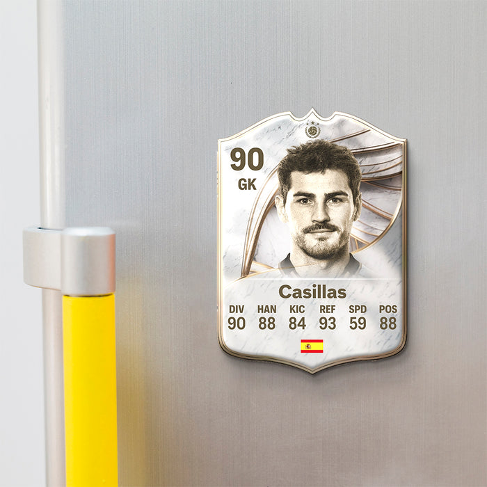 Fridge Magnet - Casillas - 11GOATS premium acrylic card