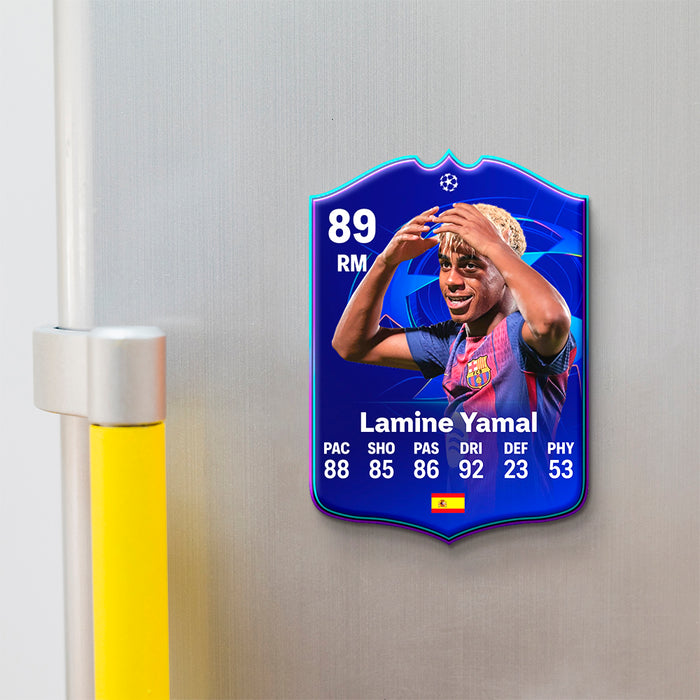 Fridge Magnet - Lamine Yamal - 11GOATS premium acrylic card