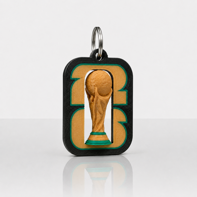 World Tournament Trophy Keychain Spinner 2026 by 11GOATS