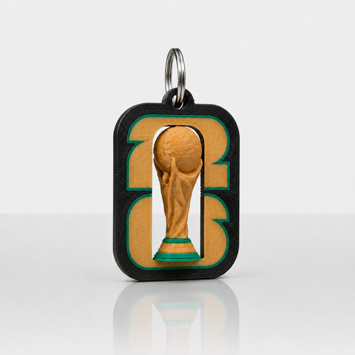 World Tournament Trophy Keychain Spinner 2026 by 11GOATS