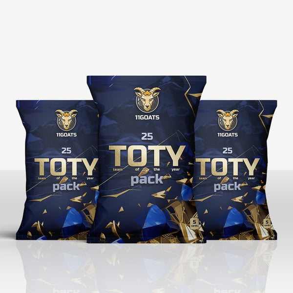 Bundle TOTY Triple Threat FC25 - 11GOATS premium acrylic card