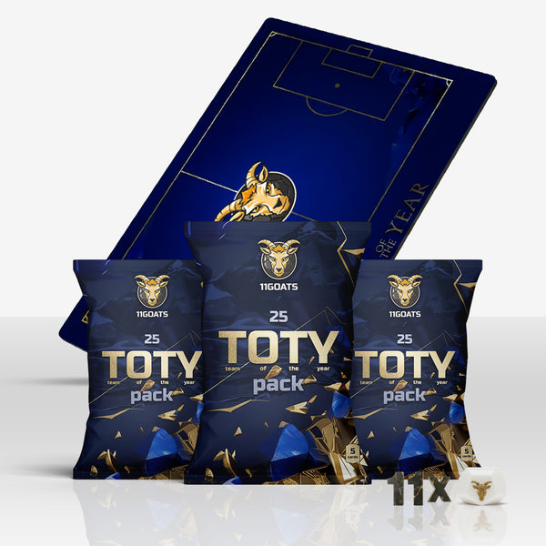 Mega Bundle TOTY Triple Threat FC25 - 11GOATS premium acrylic card