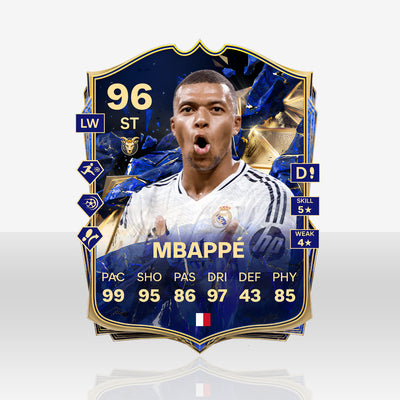 Fifa Card TOTY FC25 - Mbappe - 11GOATS premium acrylic card