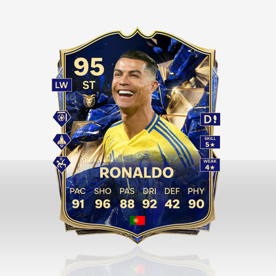 TOTY FC25 - Ronaldo - 11GOATS premium acrylic card
