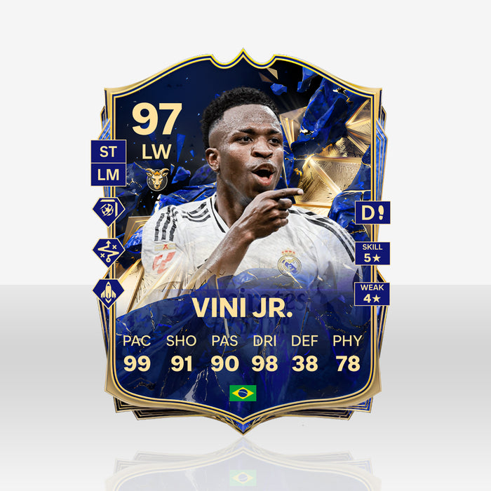 TOTY FC25 - Vinicius - 11GOATS premium acrylic card