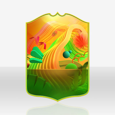 World Tour FC26 - 11GOATS premium acrylic card