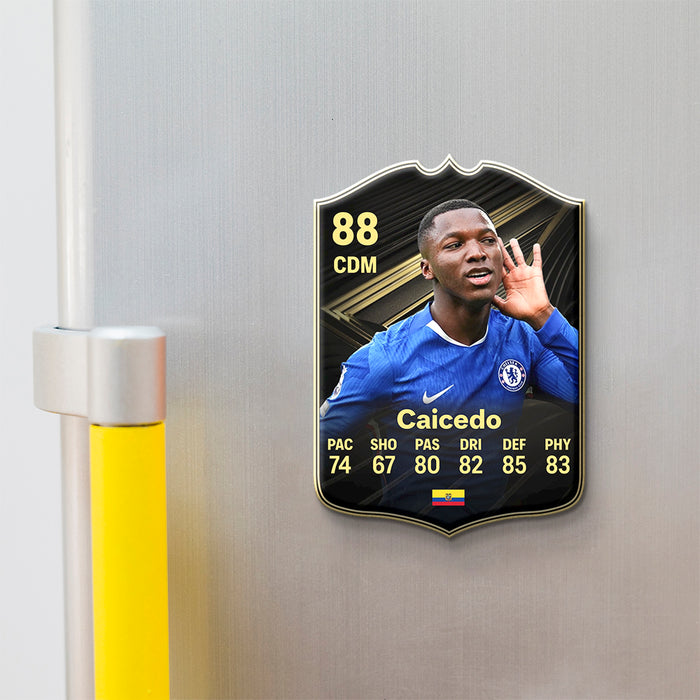 Fridge Magnet - Caicedo - 11GOATS premium acrylic card