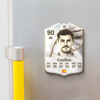 Fridge Magnet - Casillas - 11GOATS premium acrylic card