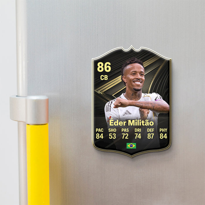 Fridge Magnet - Eder Militao - 11GOATS premium acrylic card