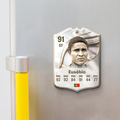 Fridge Magnet - Eusebio - 11GOATS premium acrylic card