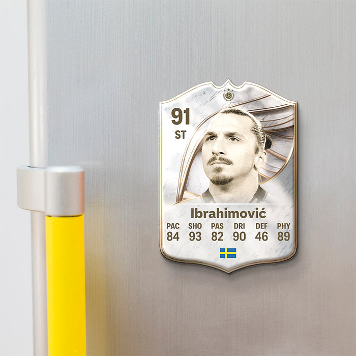 Fridge Magnet - Ibrahimovic - 11GOATS premium acrylic card
