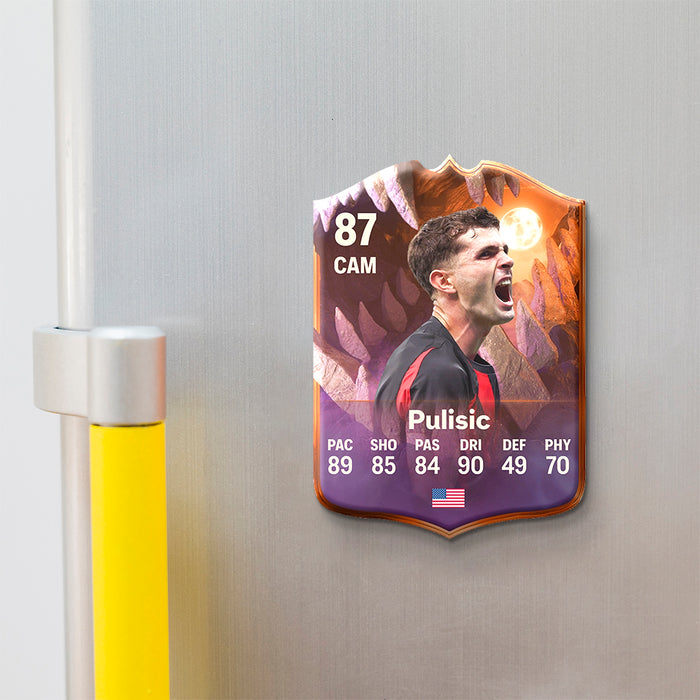 Fridge Magnet - Pulisic - 11GOATS premium acrylic card