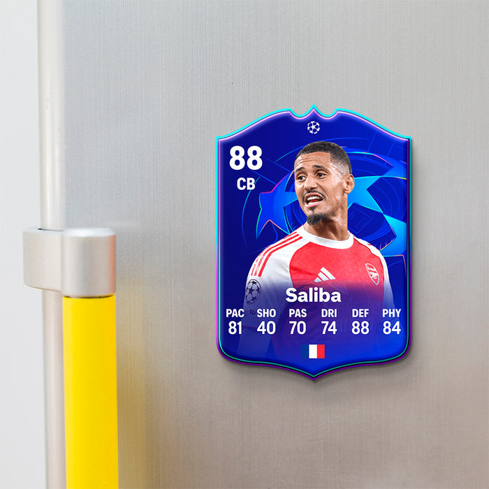 Fridge Magnet - Saliba - 11GOATS premium acrylic card