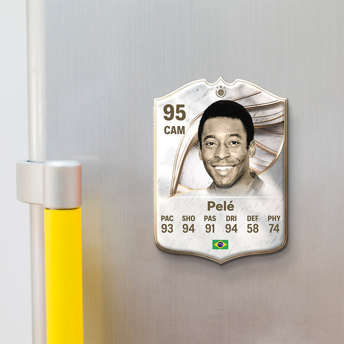 Fridge Magnet - Pele - 11GOATS premium acrylic card