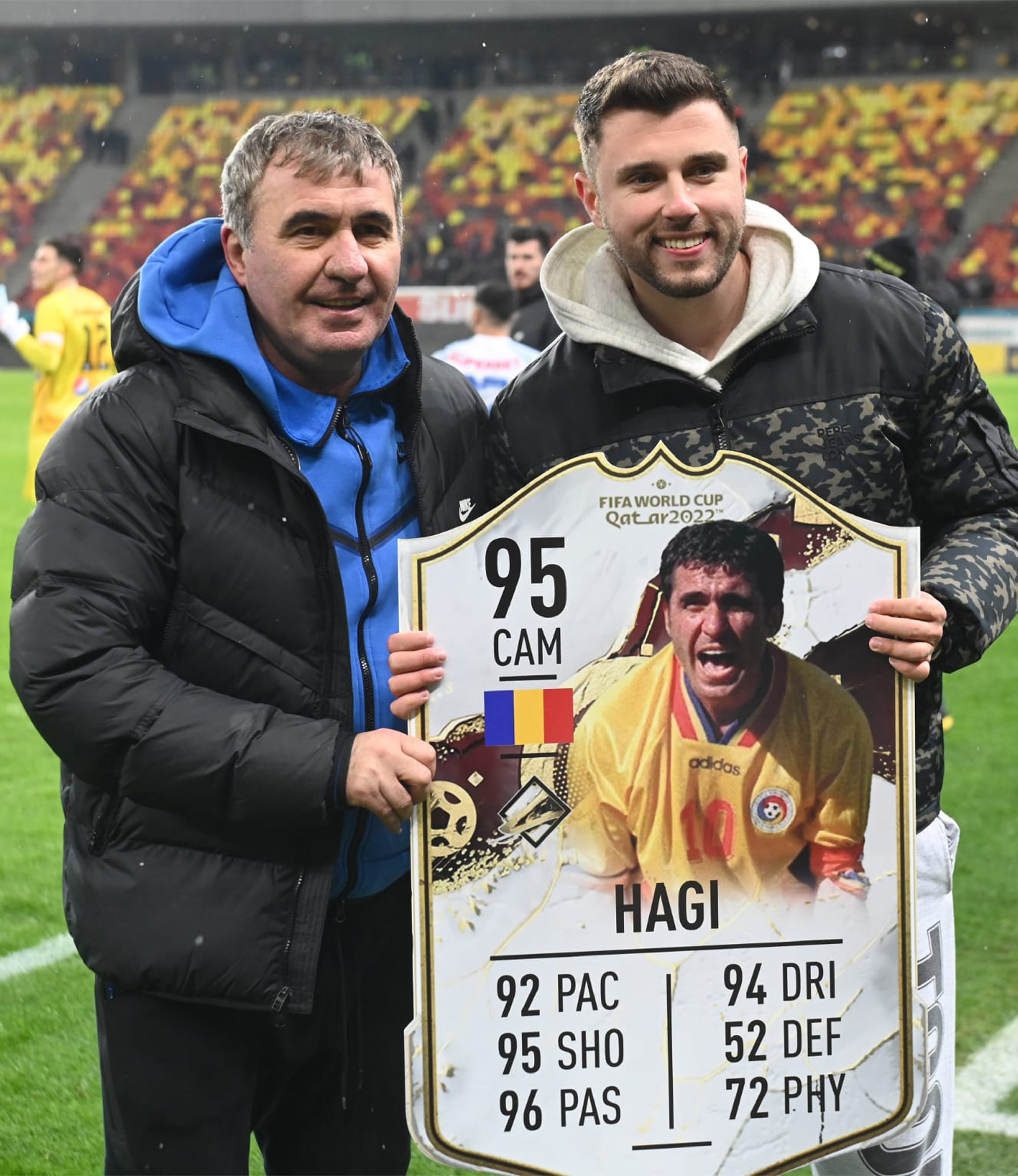Gheorghe Hagi Icon Card